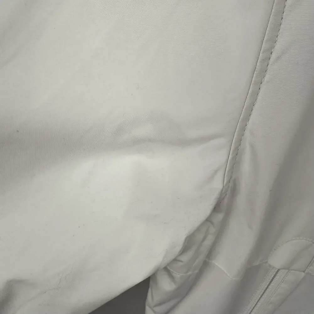 VTG‎ Tommy Hilfiger White Lightweight Performance Mesh Lined Jacket Men's Large